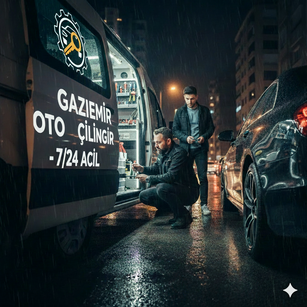 Gaziemir oto çilingir – araç kapı açma hizmeti